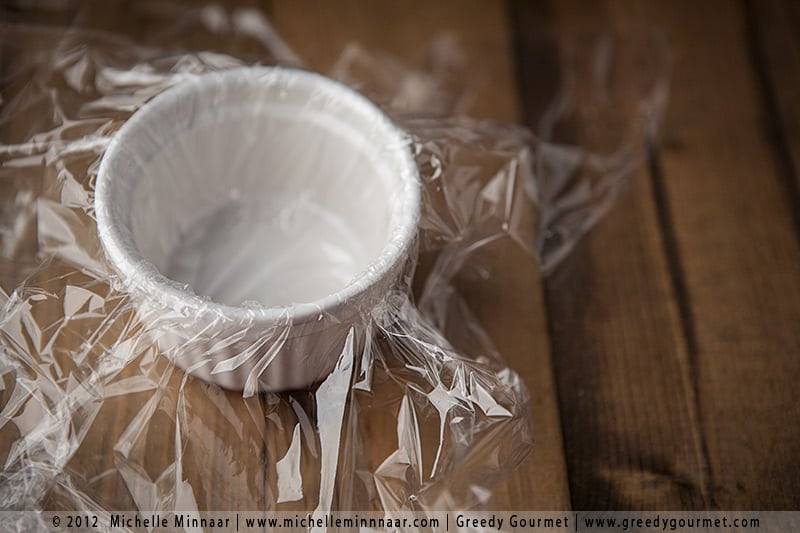 Clingfilm Lined Ramekin 