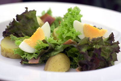 Egg, Bacon & New Potato Salad