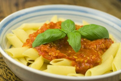 Simmered Fresh Tomato Sauce