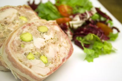 Chicken, Bacon & Pistachio Terrine