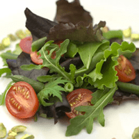 French Bean, Tomato and Pistachio Salad