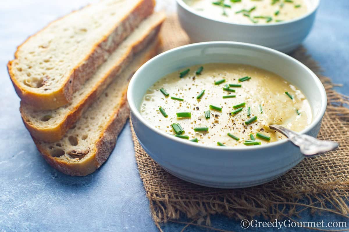 potato fennel soup.