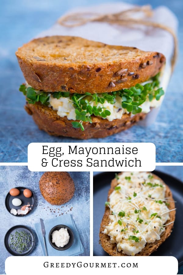 egg and cress sandwich pin