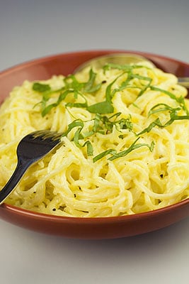 Creamy Pecorino & Lemon Pasta