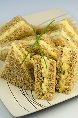 Scrambled Egg & Chive Sandwich