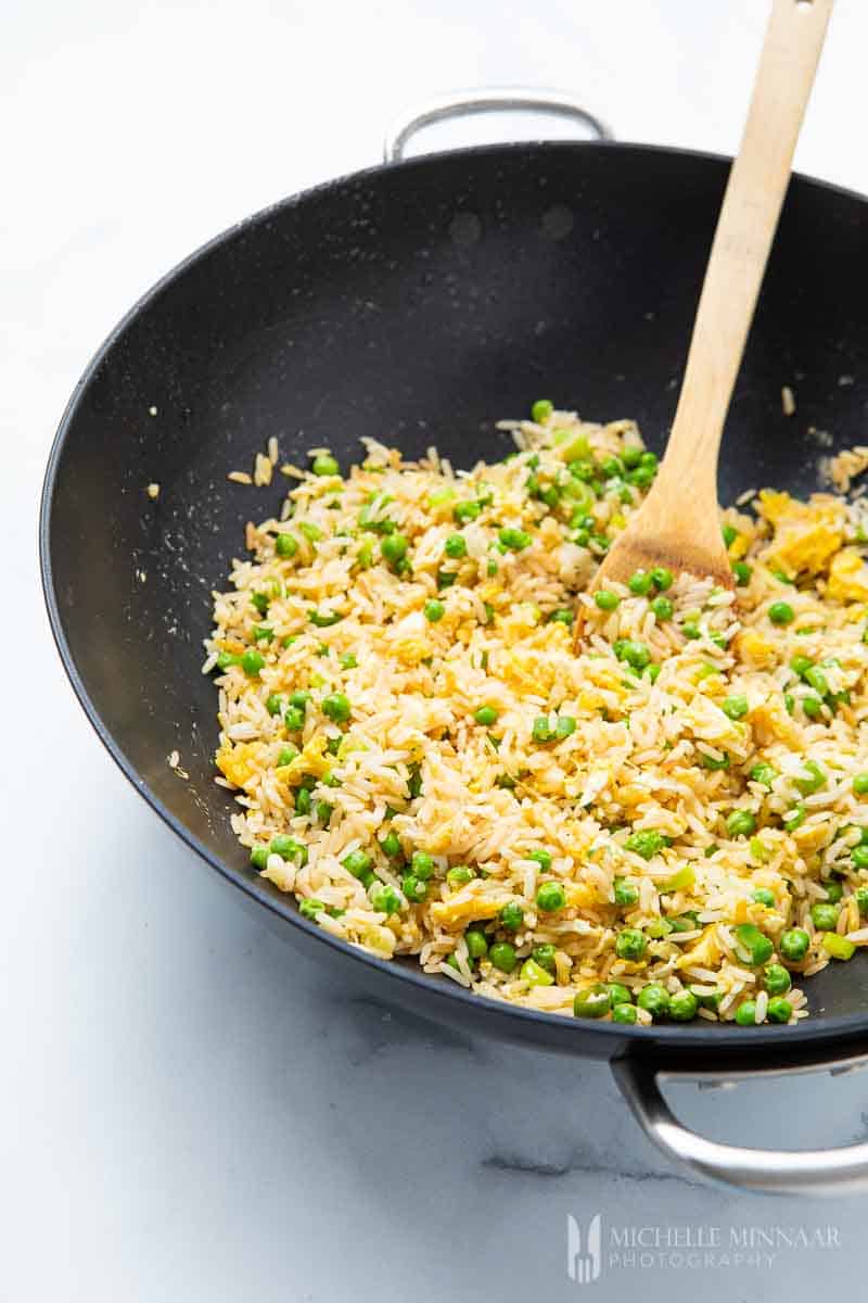 egg fried rice.