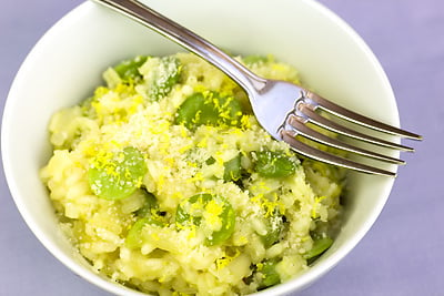 Broad Bean & Lemon Risotto