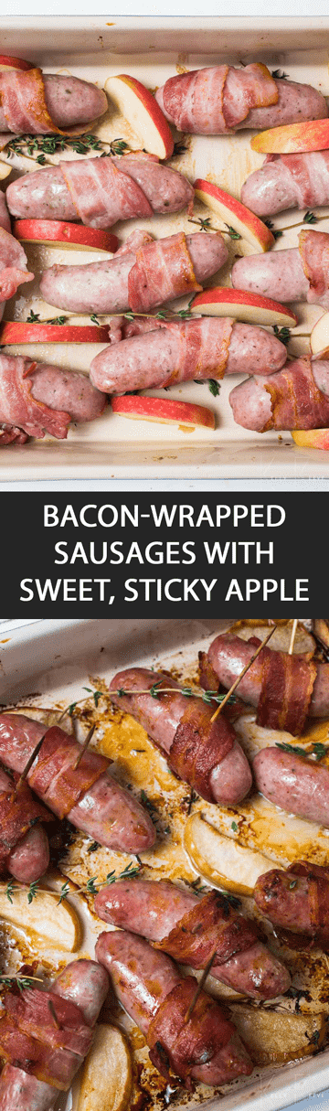 Bacon Wrapped Sausages