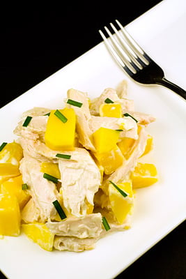 Smoked Chicken, Mango & Mayonnaise Salad