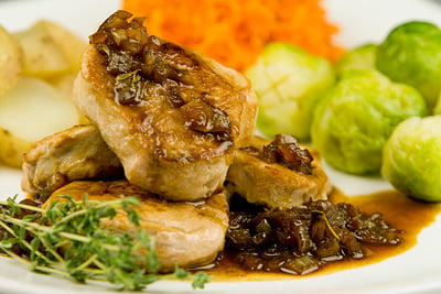 Pork Fillet with Orange & Sherry Sauce