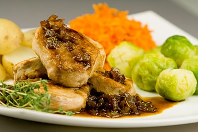 Pork Fillet with Orange & Sherry Sauce