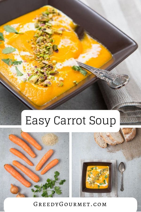 Learning how to make carrot soup is a piece of cake! This post will teach you all the tips and tricks to making the best carrot soup you have ever made. 