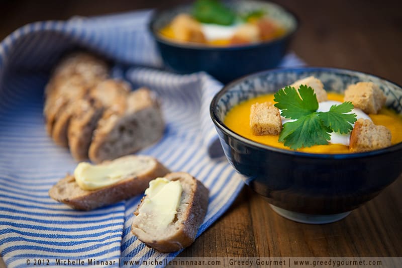 Easy carrot soup