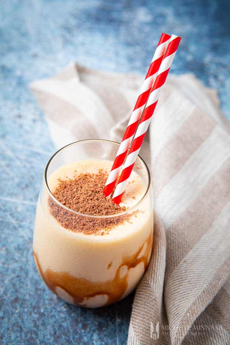 One glass of dom pedro