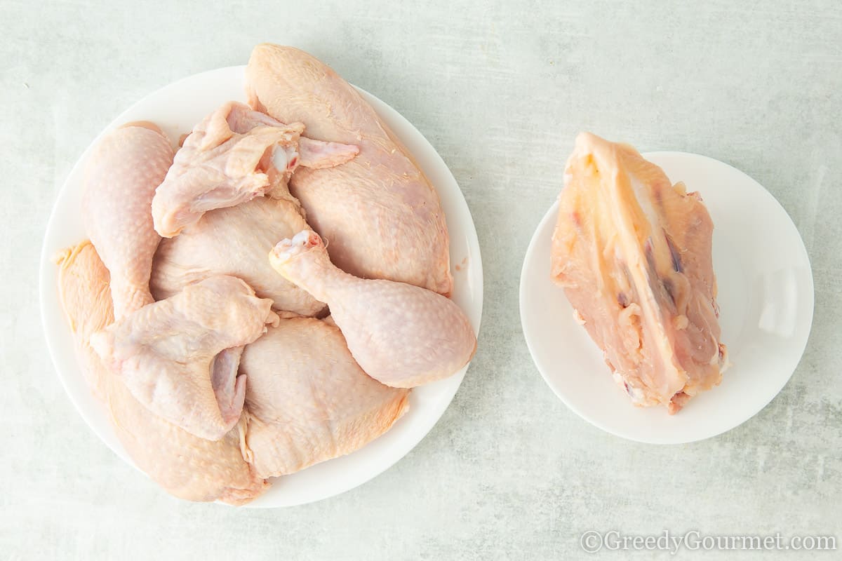 Chicken Carcass Soup Greedy Gourmet