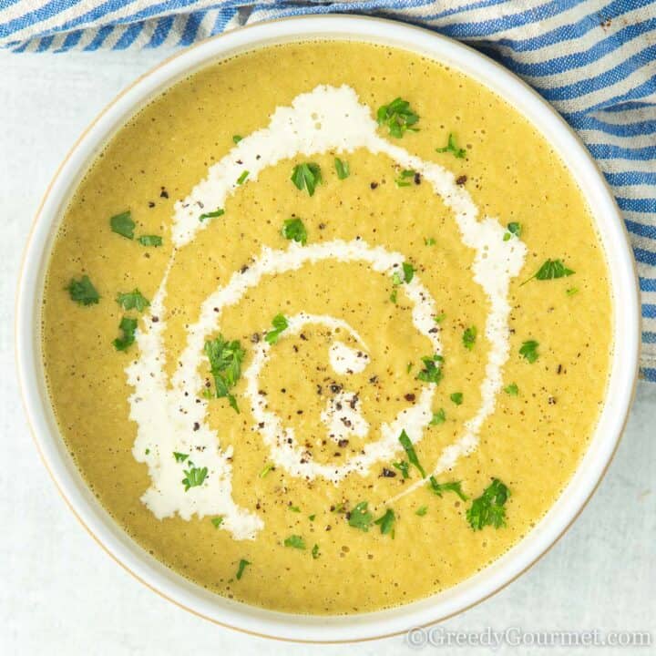 Chicken Carcass Soup Greedy Gourmet