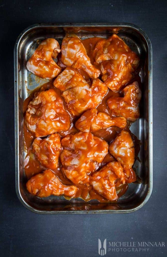 Chicken Bbq Sauce Covered