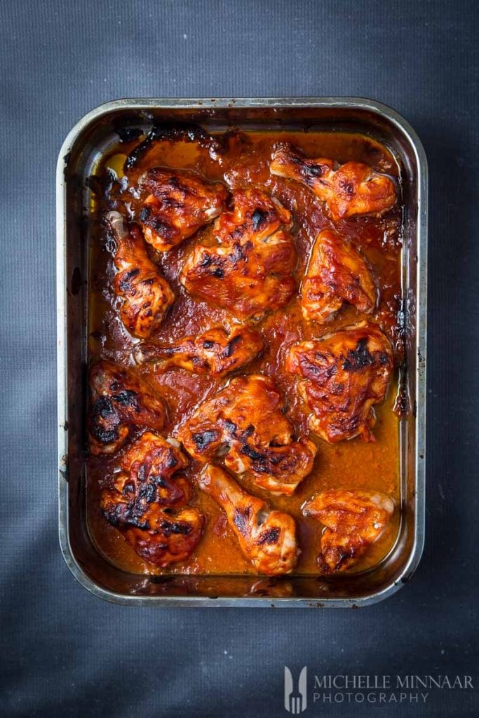 Barbecue Chicken Oven Baked