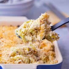 Chicken and Leek Pasta Bake-image