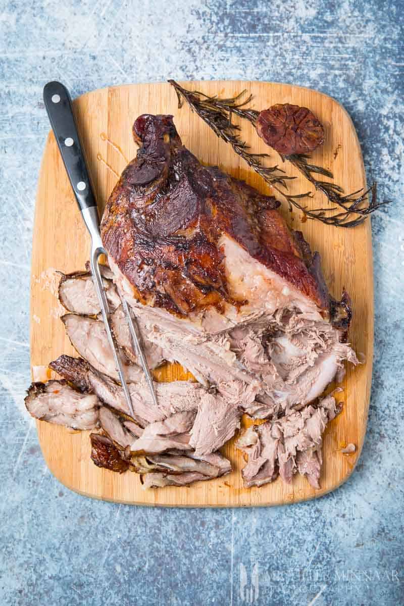 Lamb Shoulder Slow Cooked