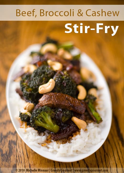 Beef, Broccoli & Cashew Nut Stir-Fry | Greedy Gourmet