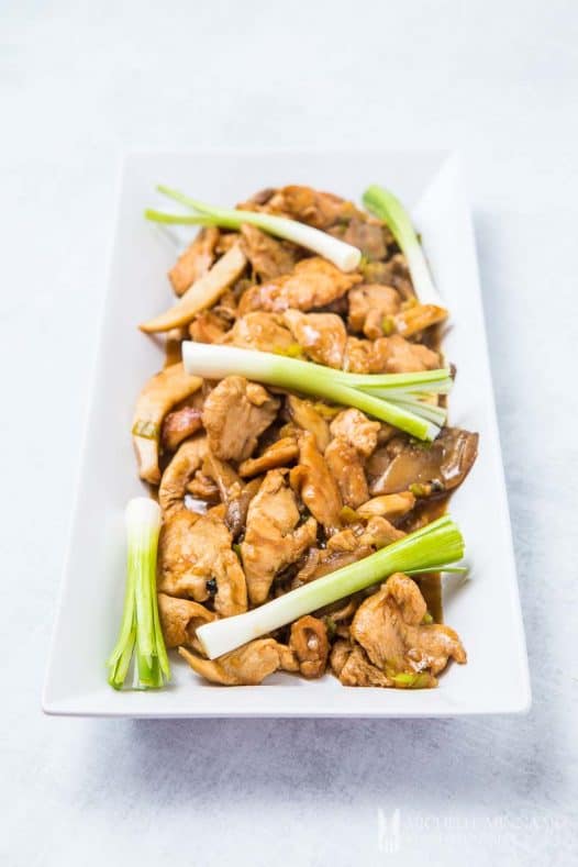 Chicken In Oyster Sauce Stir Fry With Mushrooms A Chinese Stirfry Recipe