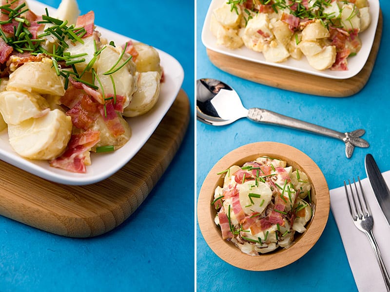 Caramelised Onion & Potato Salad