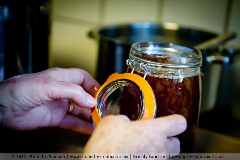 Rubber Seals on Marmalade Jars