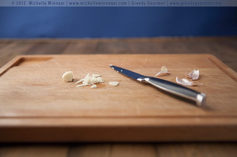 Finely Chopped Garlic