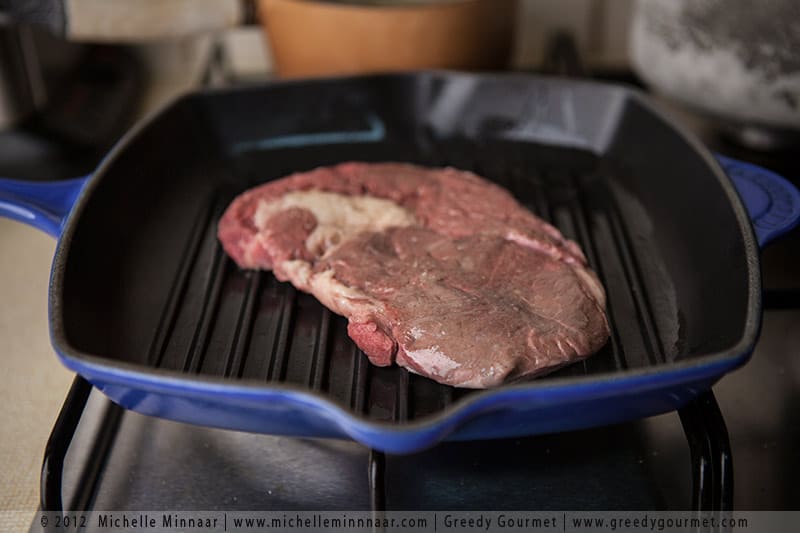 Grilling Steak