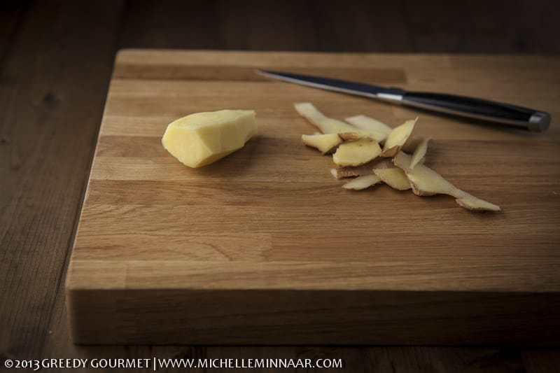Peeled Ginger