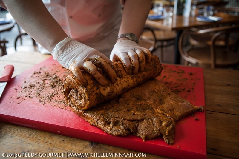 Preparing Pork Belly