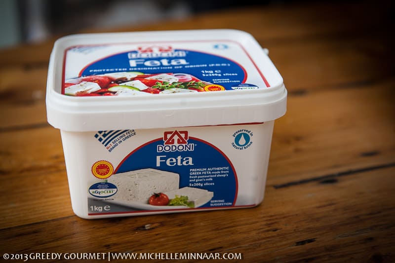 Real feta cheese