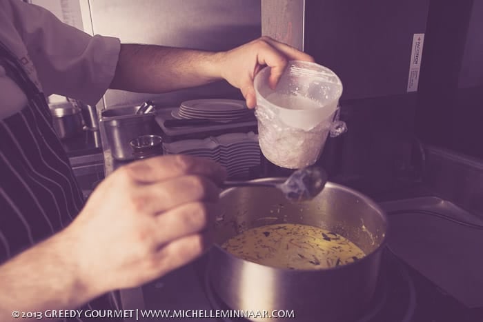 Adding Coconut Milk to Curry