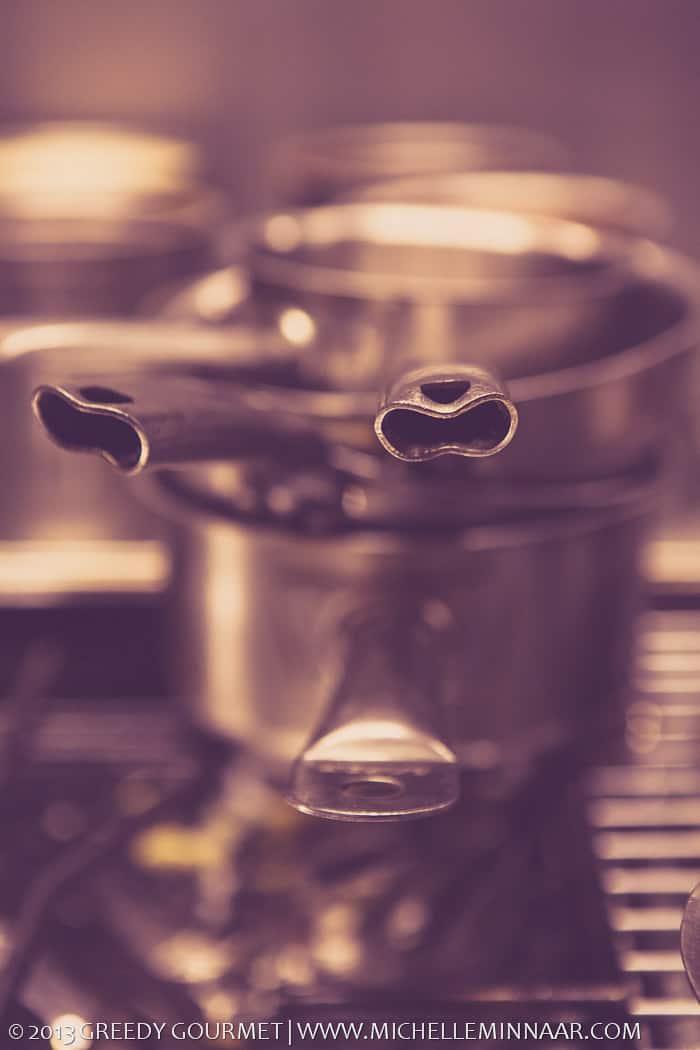 Pots and Pans in Kitchen