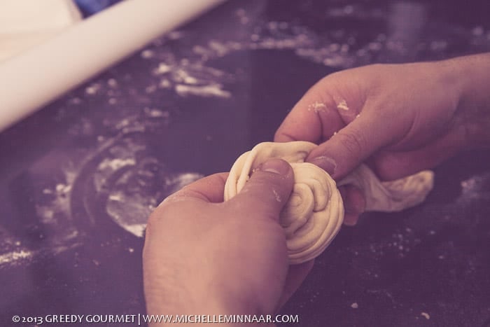 Preparing Parotta