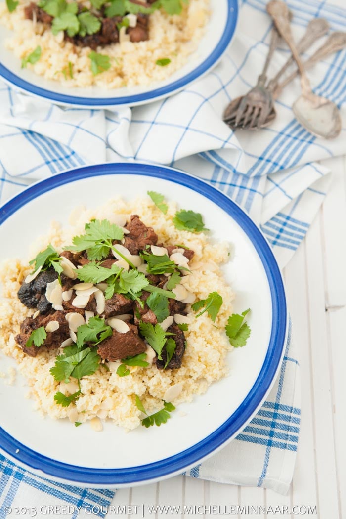 Lamb Tagine With Prunes & Almonds - A Very Tasty Easy-to- Make Lamb ...