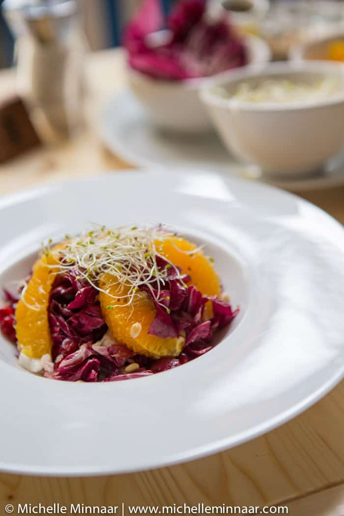 Blood Orange, Radicchio and Pomegranate Salad