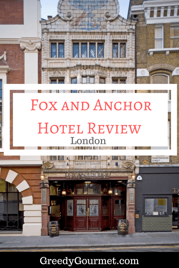 Fox and Anchor Hotel Review Pin