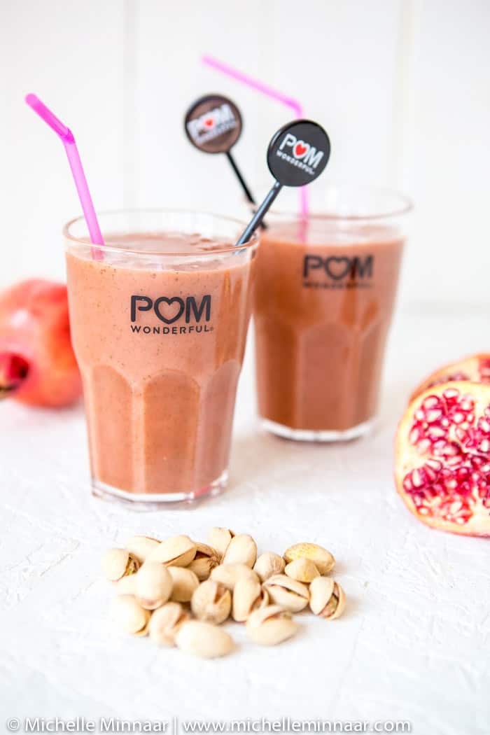 Pomegranate & Mint Smoothie