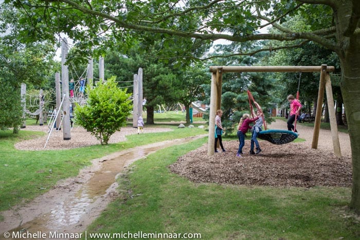 Children playing in the park