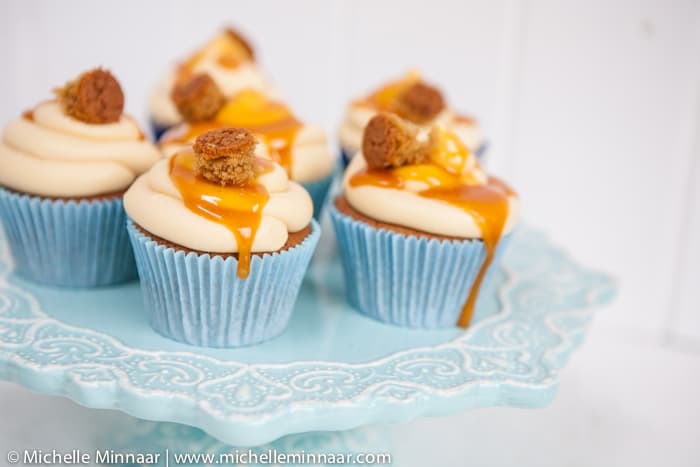 Salted caramel cupcakes