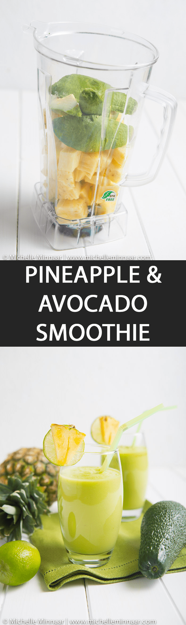 Pineapple Avocado Smoothie