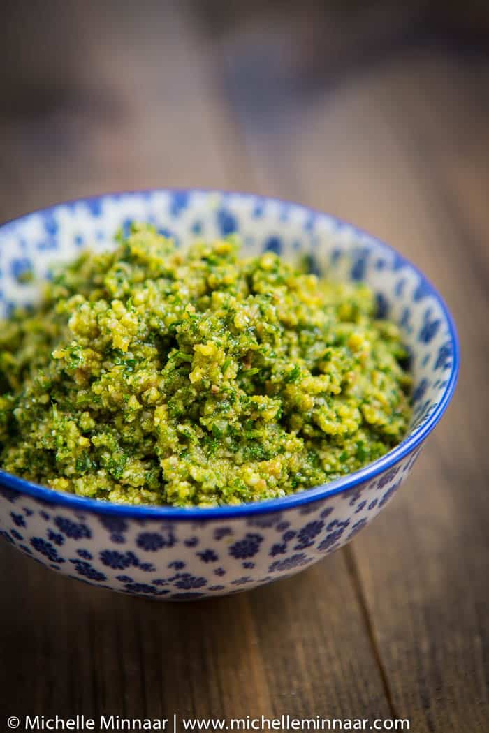 Chestnut & Parmesan Pesto