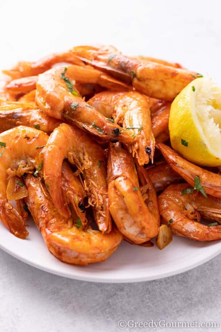 The Best Pan-Fried Shrimp