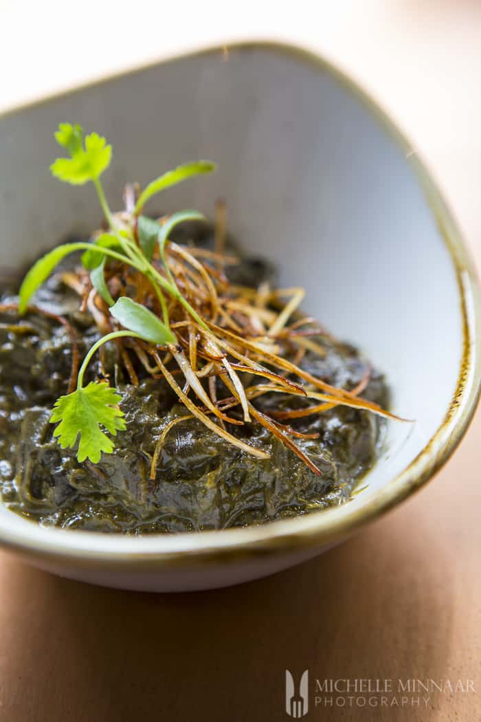 Taro Leaf and Coconut Stew