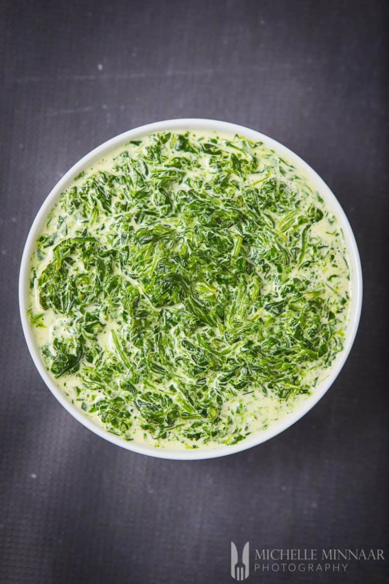 Creamed Spinach - South Africa's Favourite Vegetable Side Dish