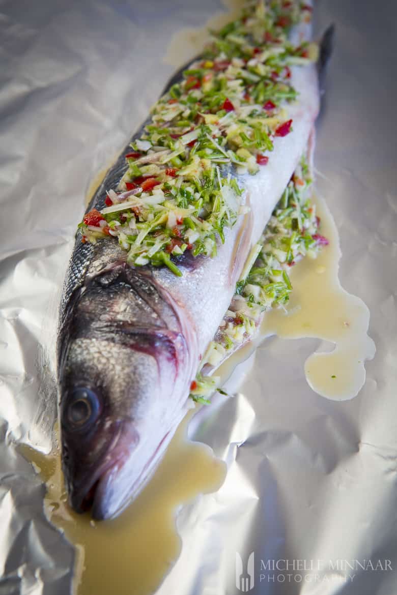 Asian Flavoured Sea Bass