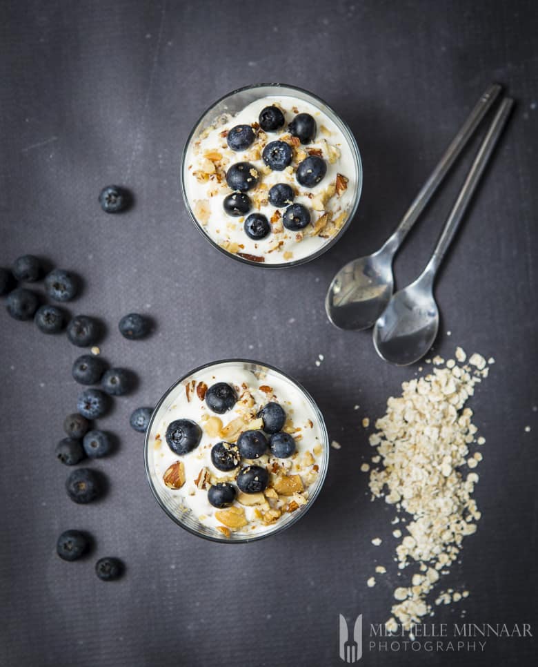 Milk Berries Oats 