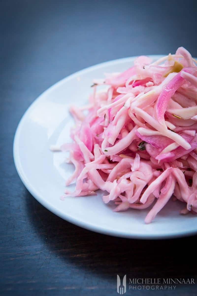 Red Onion Slaw Pickled Cabbage